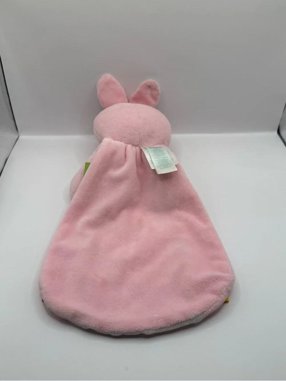 TAGGIES Pink Bunny Security Blanket Lovey